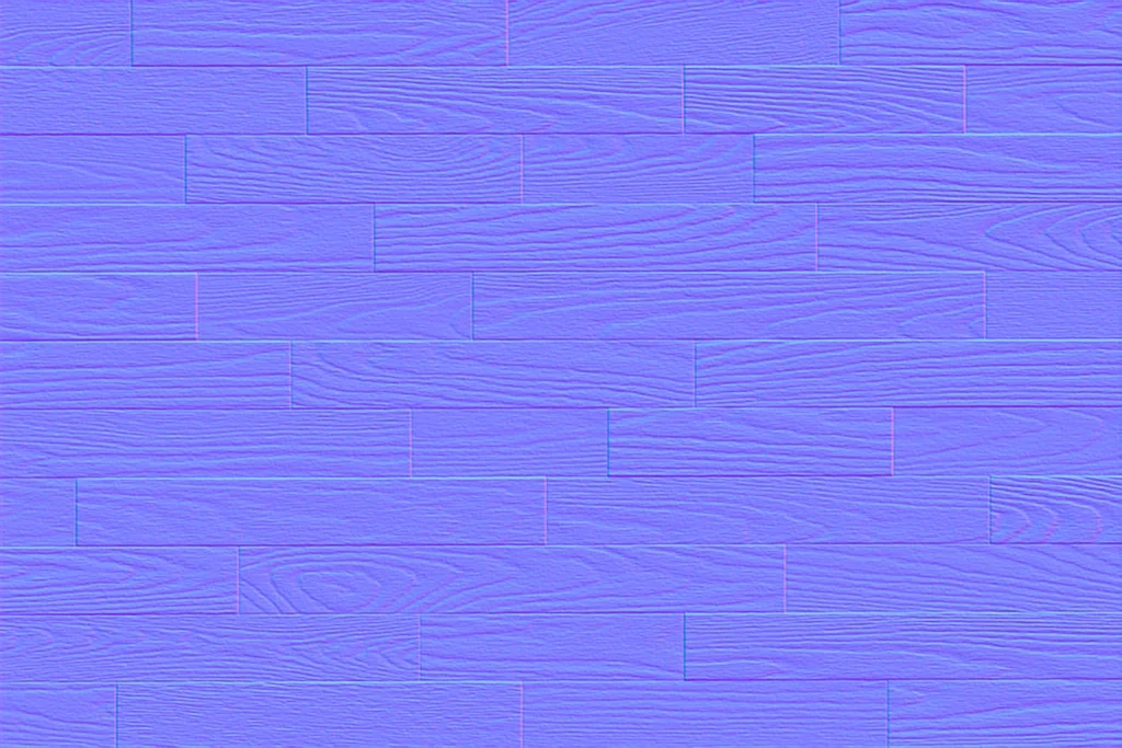 Normal map generation example